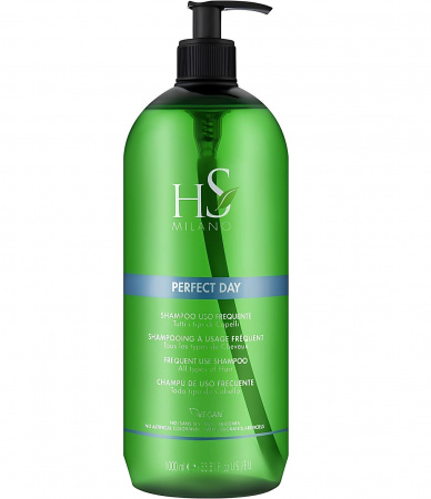 Шампунь для всех типов волос для ежедневного применения Dikson HS Perfect day Shampoo Uso Frequente, 1000 мл. 