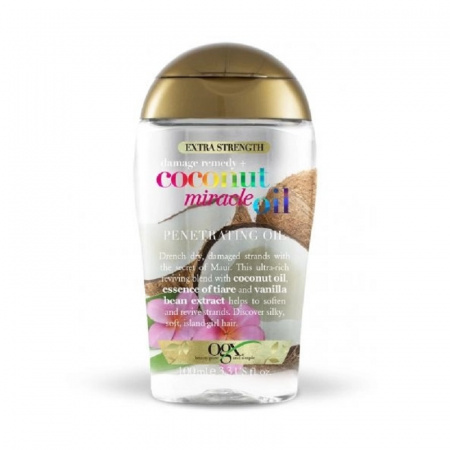 Восстанавливающее кокосовое масло для волос OGX Coconut Miracle Penetrating Oil 100 мл.
