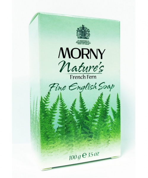 Английское мыло Французский папоротник Morny of London French Fern Fine English Soap, 100 гр Английское мыло Французский папоротник Morny of London French Fern Fine English Soap, 100 гр