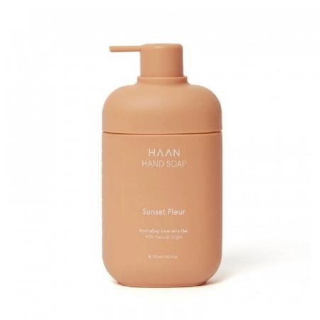 Жидкое мыло для рук с пребиотиками и Алоэ Вера "Таинственный закат" Haan hand soap sunset fleur, 350 мл