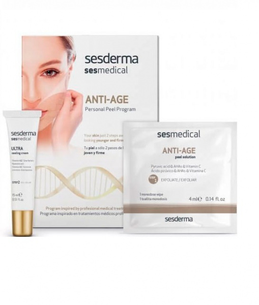 Антивозрастная программа Sesmedical Personal Peel Program Anti-Age, 15 мл Антивозрастная программа Sesmedical Personal Peel Program Anti-Age, 15 мл