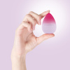 Косметический спонж для макияжа меняет цвет Purple-pink Solomeya Color Changing blending sponge Purple-pink