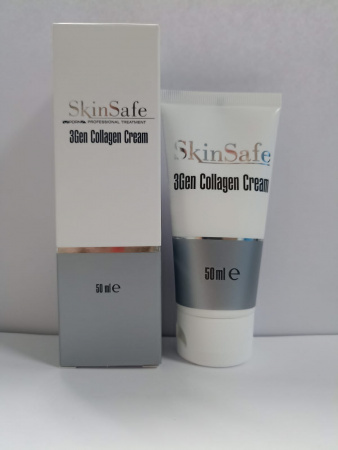 3-х генный калогеновый крем для лица Skin Safe 3Gen Collagen Cream, 50 мл