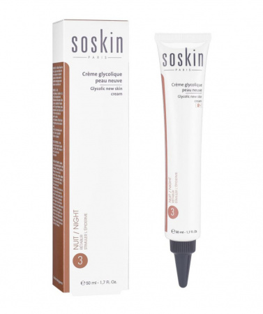 Крем-маска «Новая кожа» Soskin-Paris Glycolic New Skin Cream