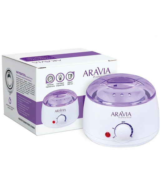 Нагреватель с термостатом (воскоплав) Aravia Professional Нагреватель с термостатом (воскоплав) Aravia Professional