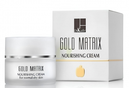 Питательный крем для нормальной/сухой кожи Dr. Kadir Gold Matrix Nourishing Cream For Normal/Dry Skin, 50 мл. 