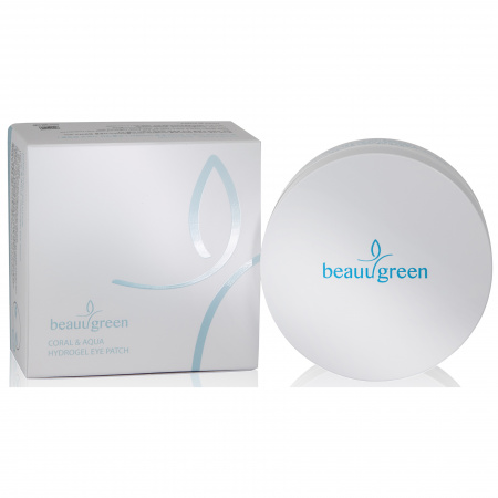 Гидрогелевые патчи для глаз с экстрактом коралла и морской водой BeauuGreen Hydrogel Coral & Aqua Eye Patch, 60 шт