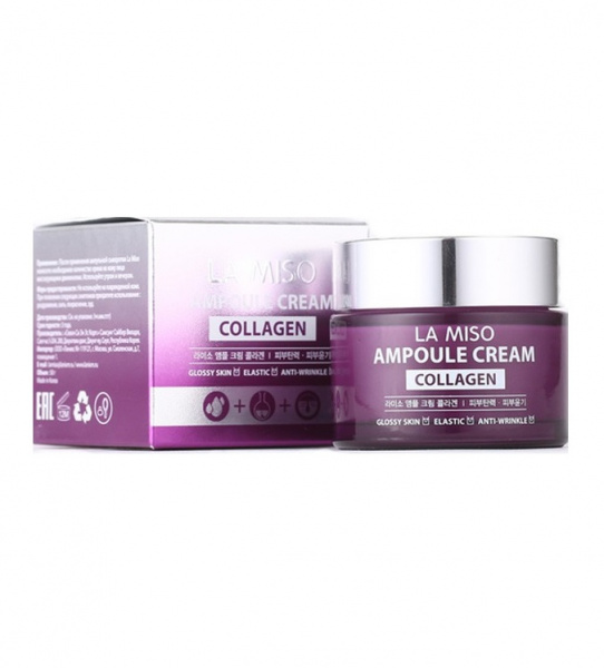Ампульный крем с коллагеном La Miso Ampoule Cream Collagen, 50 мл