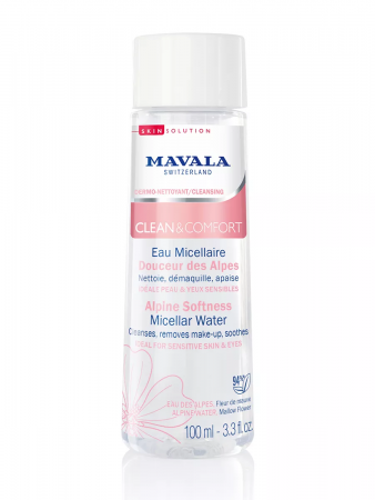 Смягчающая альпийская мицеллярная вода Mavala Clean & Comfort Alpine Softness Micellar Water 100 мл