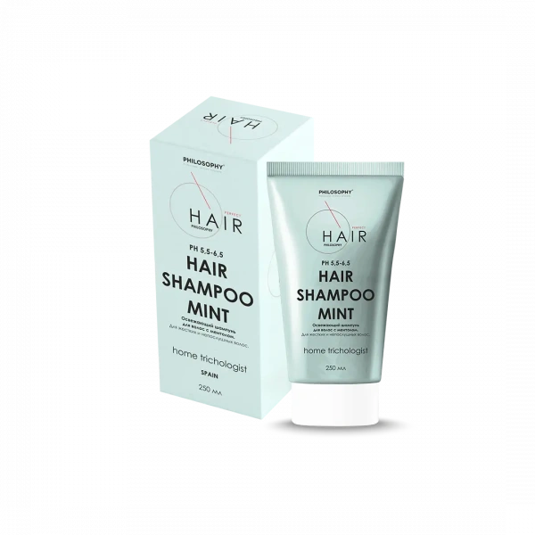 Освежающий шампунь для волос с ментолом Philosophy Perfect Hair Mint Shampoo, 250 мл