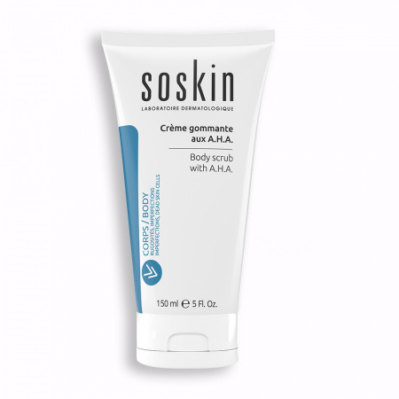 Скраб для тела с А.Н.А. кислотами Soskin-Paris Body Scrub With A.H.A., 150 мл