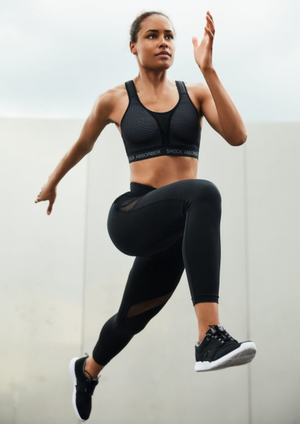 Спортивный бюстгальтер для бега Shock Absorber