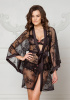 Полупрозрачное кимоно с вышивкой Полупрозрачное кимоно с вышивкой