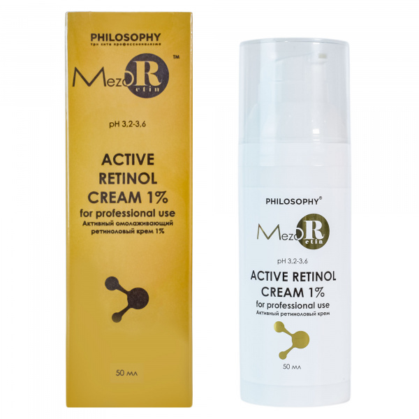 Активный ретиноловый крем 1% Philosophy MEZO RETN ACTIVE RETINOL CREAM NIGHT 1% 50 мл