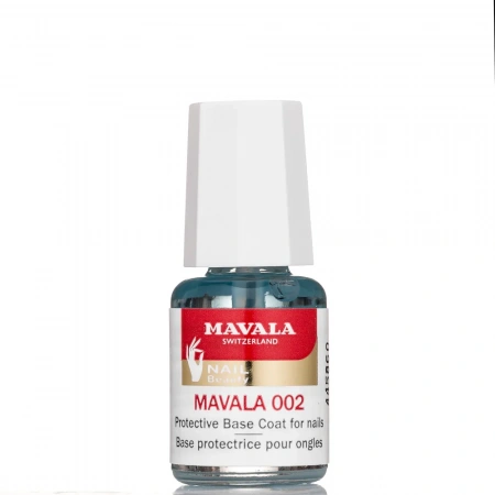 Защитная основа под лак Мавала 002 на блистере Mavala Base Coat Mavala 002, 5 мл. 