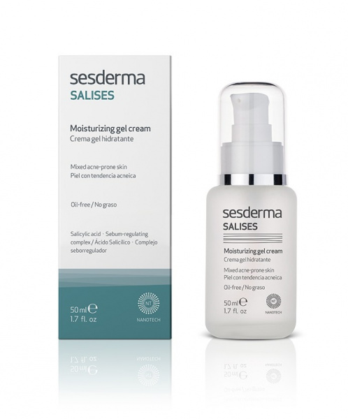Крем-гель увлажняющий Salises Moisturizing Gel Cream, 50 мл Крем-гель увлажняющий Salises Moisturizing Gel Cream, 50 мл