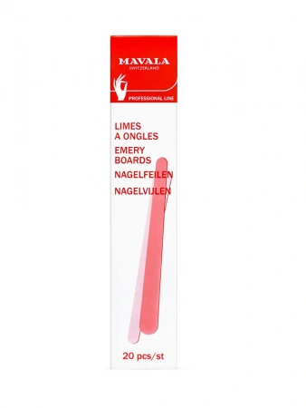 Пилочки для маникюра Mavala nail file Emery Boards, 20 шт