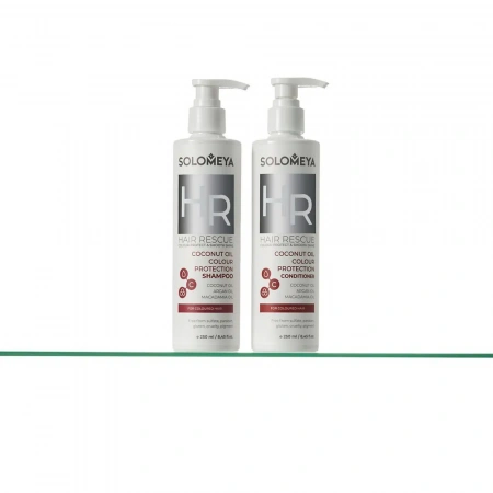 Кондиционер для окрашенных волос с Кокосовым маслом Solomeya  Coconut Oil Colour Protection Сonditioner, 250 мл Кондиционер для окрашенных волос с Кокосовым маслом Solomeya  Coconut Oil Colour Protection Сonditioner, 250 мл