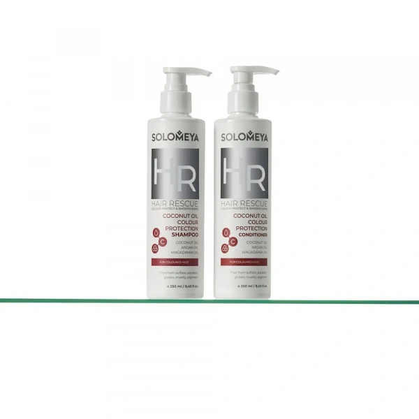 Кондиционер для окрашенных волос с Кокосовым маслом Solomeya  Coconut Oil Colour Protection Сonditioner, 250 мл Кондиционер для окрашенных волос с Кокосовым маслом Solomeya  Coconut Oil Colour Protection Сonditioner, 250 мл