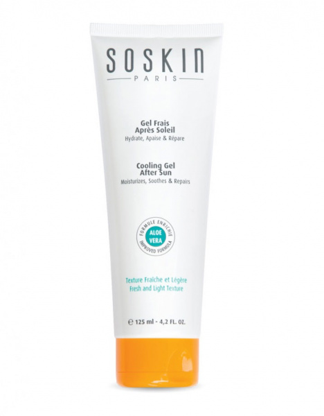 Охлаждающий гель после загара Soskin-Paris Cooling Gel After Sun, 125 мл