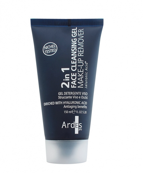 Очищающее средство для лица и средство для снятия макияжа 2 в 1 Ardes Face Cleanser and Make-Up Remover 2 in 1, 150 мл Очищающее средство для лица и средство для снятия макияжа 2 в 1 Ardes Face Cleanser and Make-Up Remover 2 in 1, 150 мл