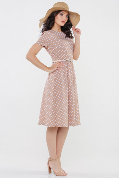 Платье в горошек