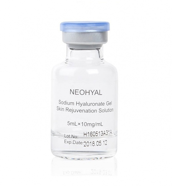 Биоревитализант восстановление гидрорезерва и тургора кожи Neohyal BR Soft 1% флакон, 5 мл