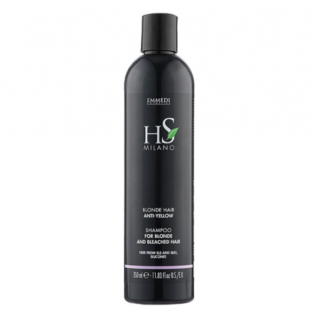 Шампунь для светлых и обесцвеченных волос Dikson HS Milano shampoo blonde hair anti-yellow, 350 мл.