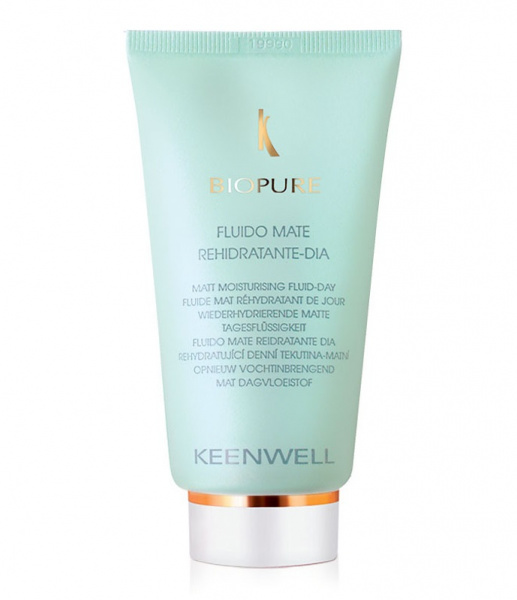 Увлажняющий флюид с матовым эффектом Keenwell Biopure Fluido Mate Rehidrante Dia, 60 мл