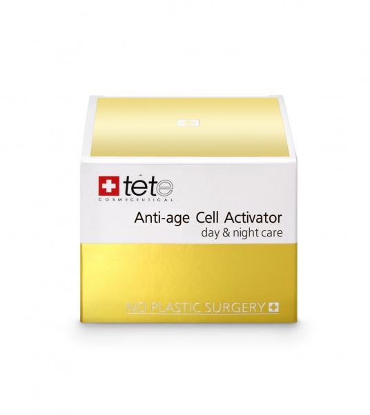 Омолаживающий крем для лица TETe Cosmeceutical Anti-age Cell Activator Day and Night, 50 мл