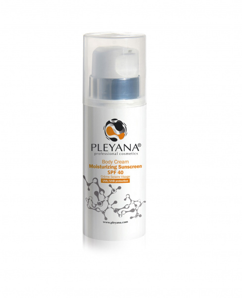 Солнцезащитный увлажняющий крем для тела Pleyana Body Cream Moisturizing Sunscreen SPF40