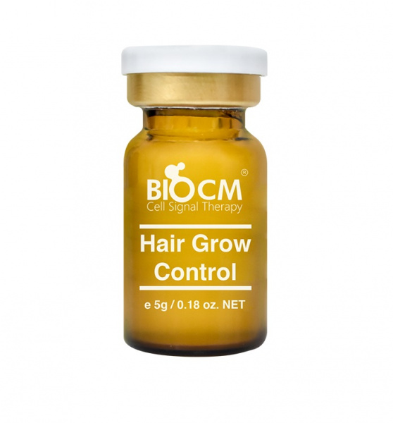 Пептидный мезоконцентрат для усиления роста волос BioCM Hair Grow Control, 5 мл Пептидный мезоконцентрат для усиления роста волос BioCM Hair Grow Control, 5 мл