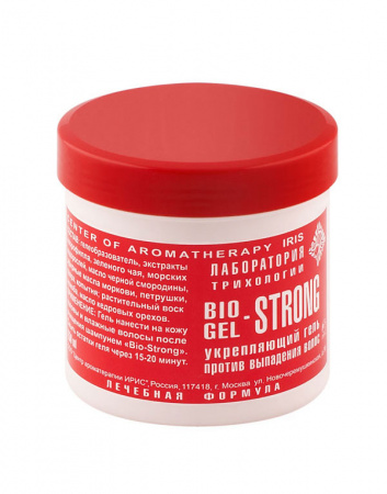 Гель укрепляющий против выпадения волос ЦА Ирис IRIS Bio-Strong Gel