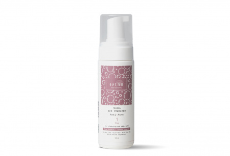 Пенка для умывания Anti-Acne для проблемной и жирной кожи 19Lab Professional, 160 мл