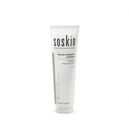 Очищающая осветляющая пенка-мусс Soskin Clarifying Cleansing Foam, 100 мл