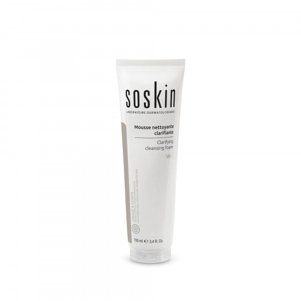 Очищающая осветляющая пенка-мусс Soskin Clarifying Cleansing Foam, 100 мл