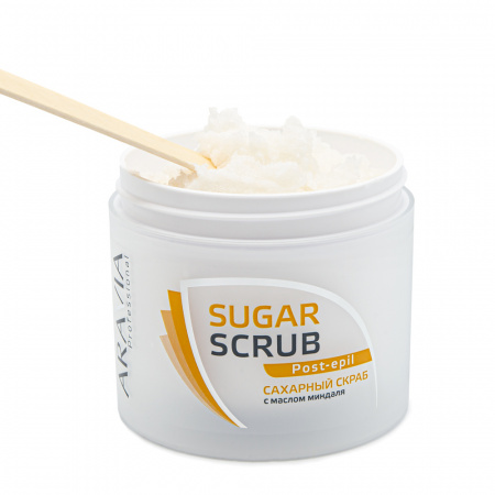 Сахарный скраб для тела Aravia Professional Sugar Scrub, 300 мл