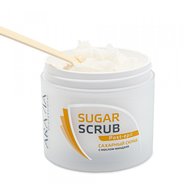 Сахарный скраб для тела Aravia Professional Sugar Scrub, 300 мл