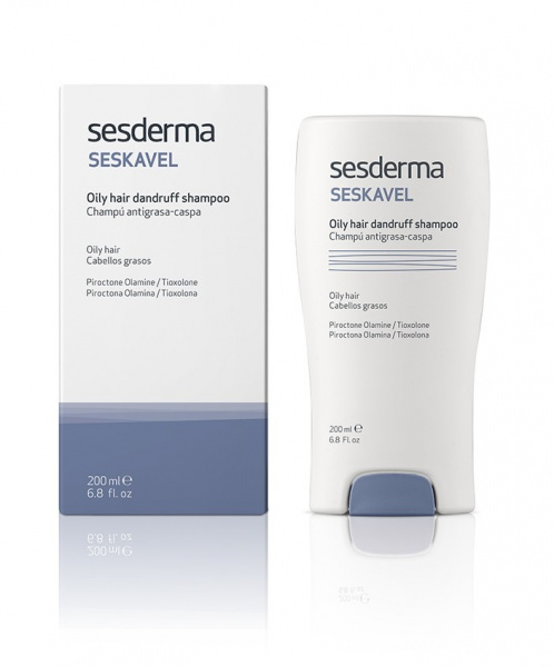 Шампунь от перхоти для жирных волос Seskavel Oily Hair Dandruff Shampoo,  200 мл Шампунь от перхоти для жирных волос Seskavel Oily Hair Dandruff Shampoo,  200 мл