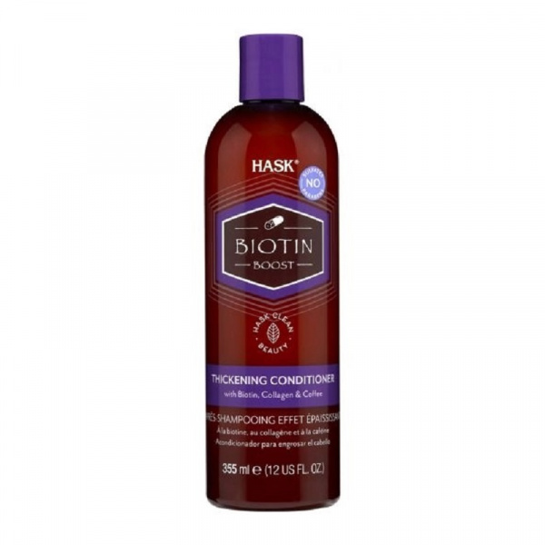 Уплотняющий кондиционер с биотином для тонких волос Hask Biotin Boost Thickening Conditioner, 355 мл.