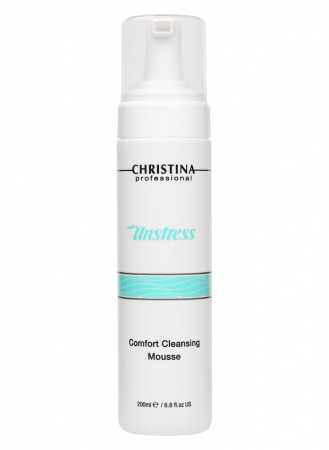 Очищающий мусс-комфорт Christina Unstress Comfort Cleansing Mousse