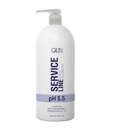 Шампунь для ежедневного применения рН 5.5 OLLIN Professional 1000мл/ Daily shampoo pH 5.5, шт