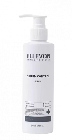 Флюид для контроля себума ELLEVON, Sebum Control Fluid, 200 мл
