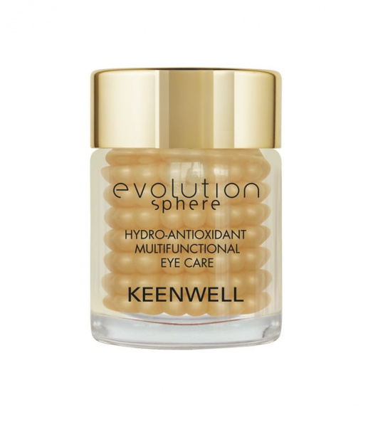 Увлажняющий антиоксидантный мультифункциональный комплекс для контура глаз Keenwell Evolution Sphere Hydro-Antioxidant Multifunctional Eye Care, 15 мл