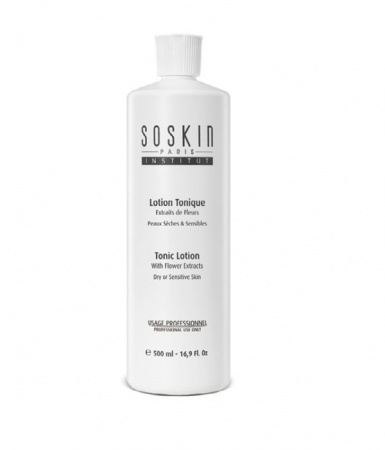 Тонизирующий лосьон для сухой и чувствительной кожи Soskin  Tonic lotion - dry  and  sensitive skin