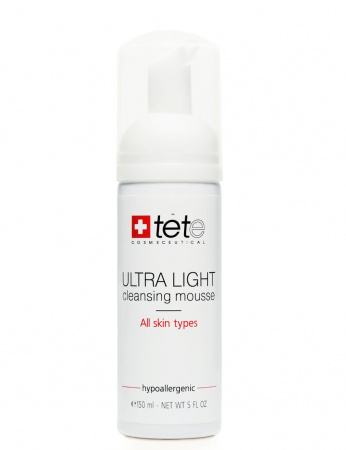 Ультра легкий мусс для умывания TETe Cosmeceutical Ultra Light Cleansing Mousse
