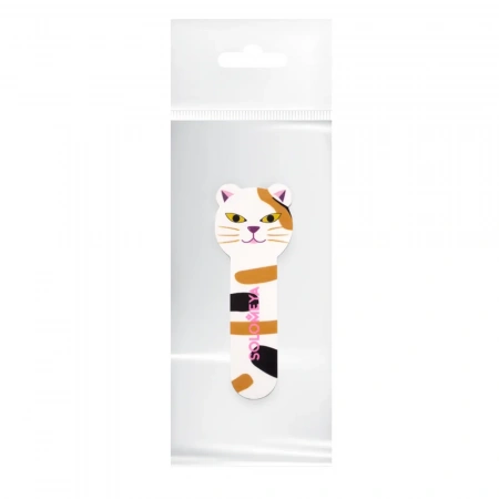 Полировщик для натуральных и искусственных ногтей Китти 400/3000 грит Solomeya Nail File Kitty Shiner, 1 шт