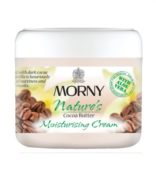 Крем для тела масло какао Morny of London Cocoa Butter Moisturising Cream, 300 мл