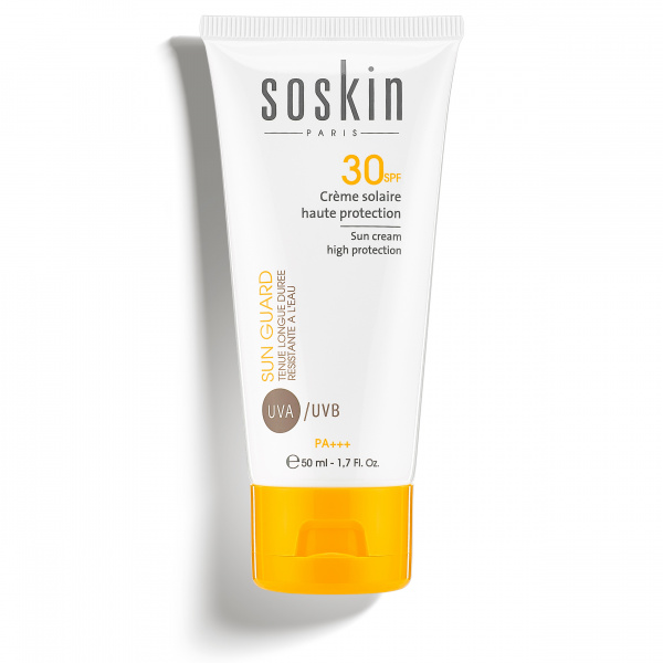 Солнцезащитный крем SPF 30 Soskin-Paris SPF 30 Sun Cream High Protection, 50 мл