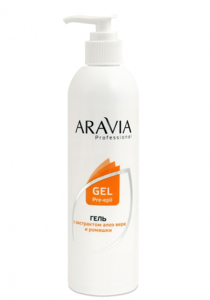 Гель перед депиляцией Aravia Professional Gel Pre-Epil, 300 мл Гель перед депиляцией Aravia Professional Gel Pre-Epil, 300 мл